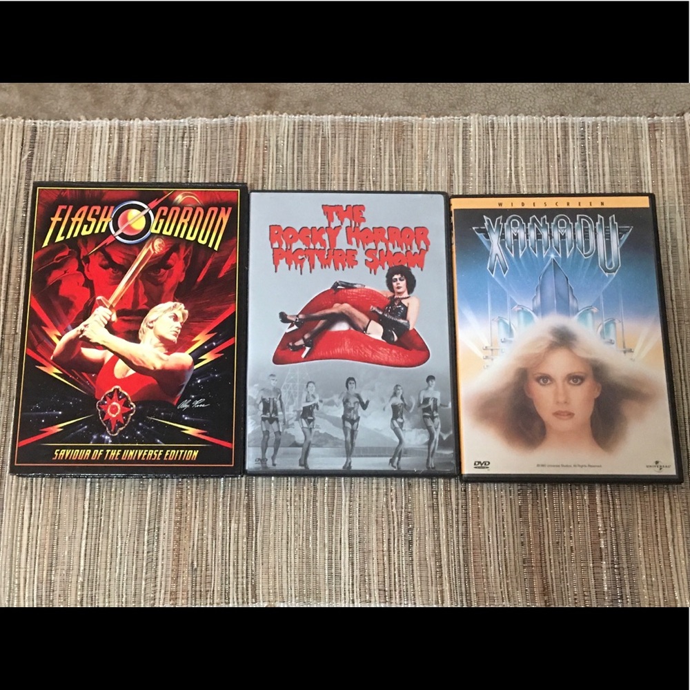 Flash Gordon + Rocky Horror + Xanadu